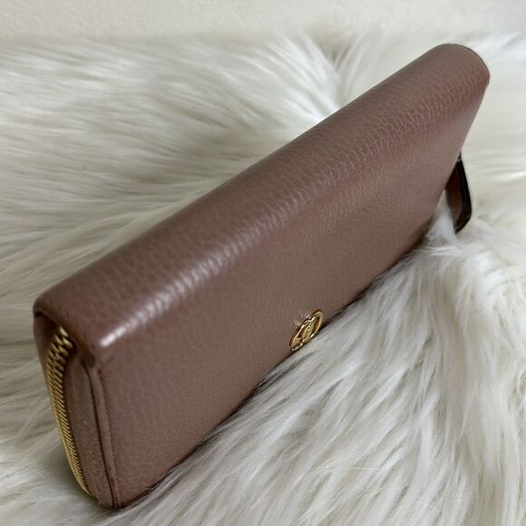 💯Authentic Gucci Marmont Zipped Around Long Wallet🍀 - Picture 10 of 17